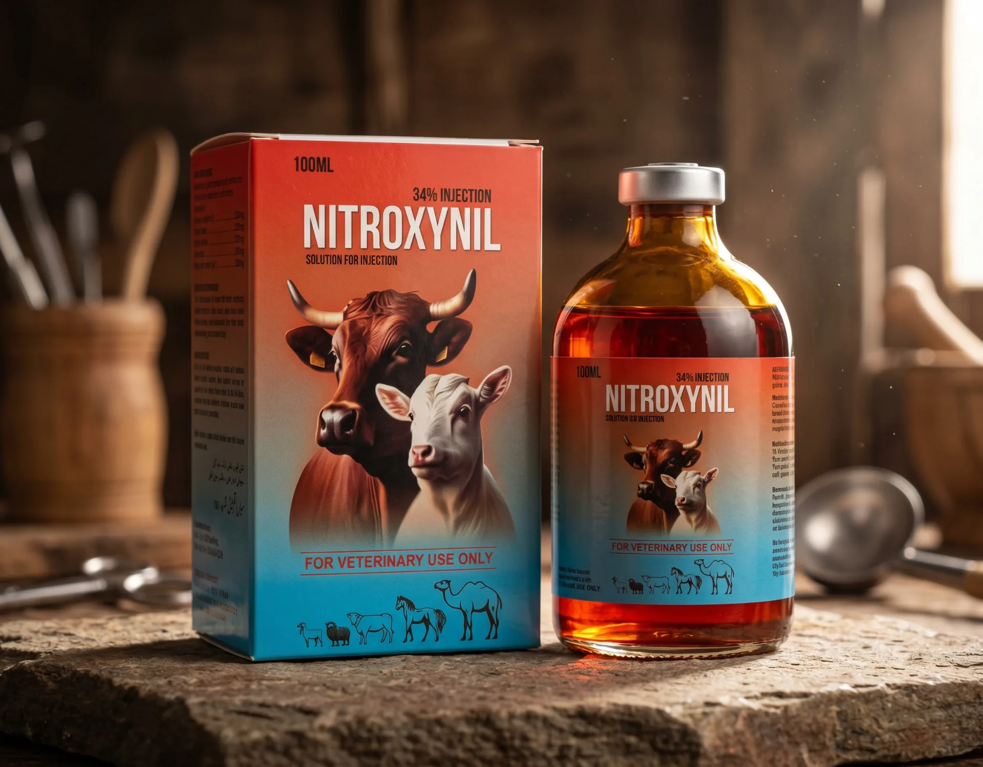Nitroxynil 34% Injection veterinary — Minaa Medicos