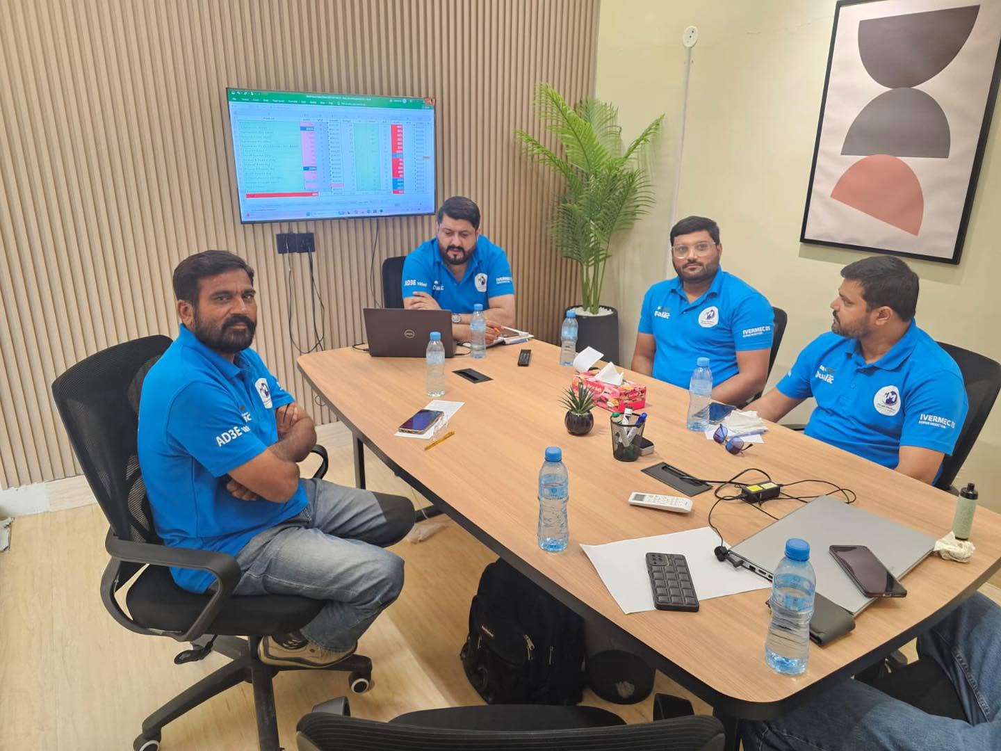 Minaa Medicos team strategy meeting